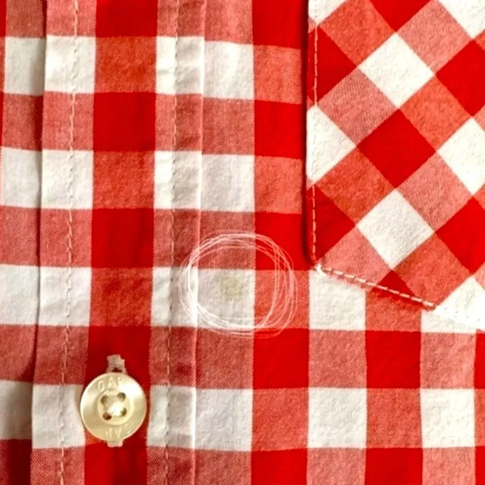 GAP Kids | Orange | CHECKED SHIRT
